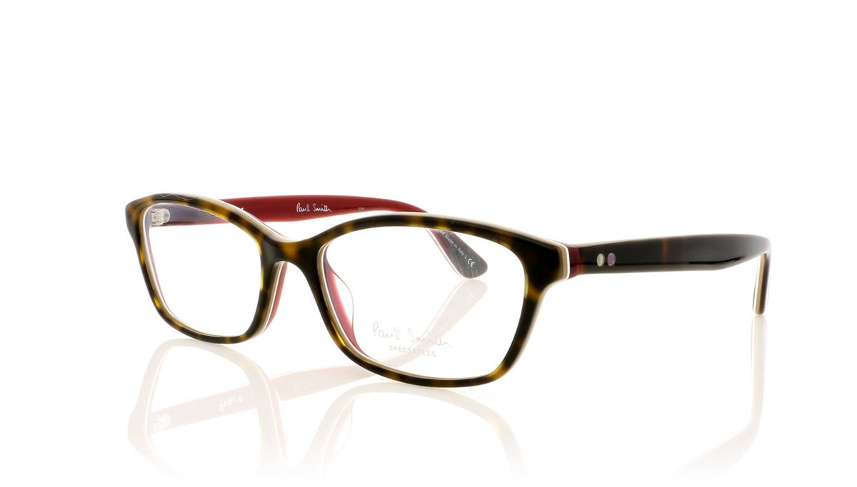 Paul Smith PM8219 1421 Oak Raspberry Glasses - Angle