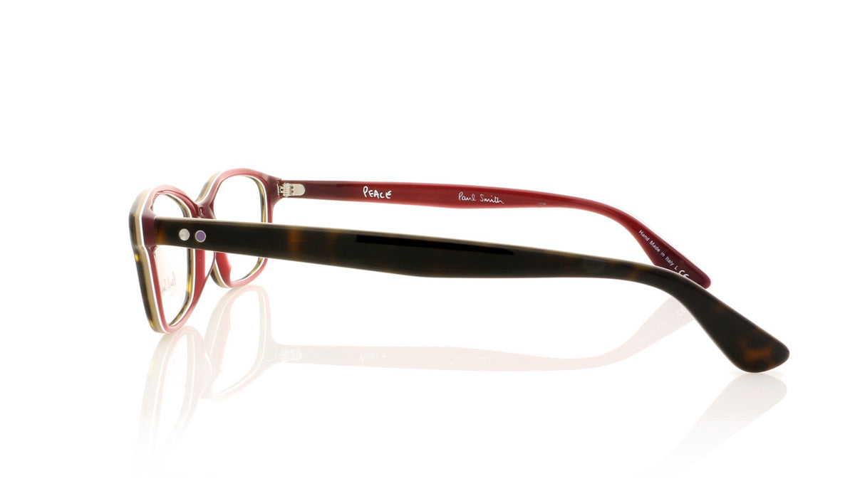 Paul Smith PM8219 1421 Oak Raspberry Glasses - Side