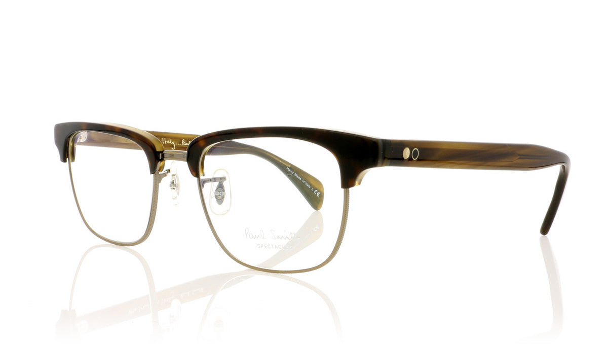 Paul Smith Welland PM8242 1521 Dark Tortoiseshell Glasses - Angle