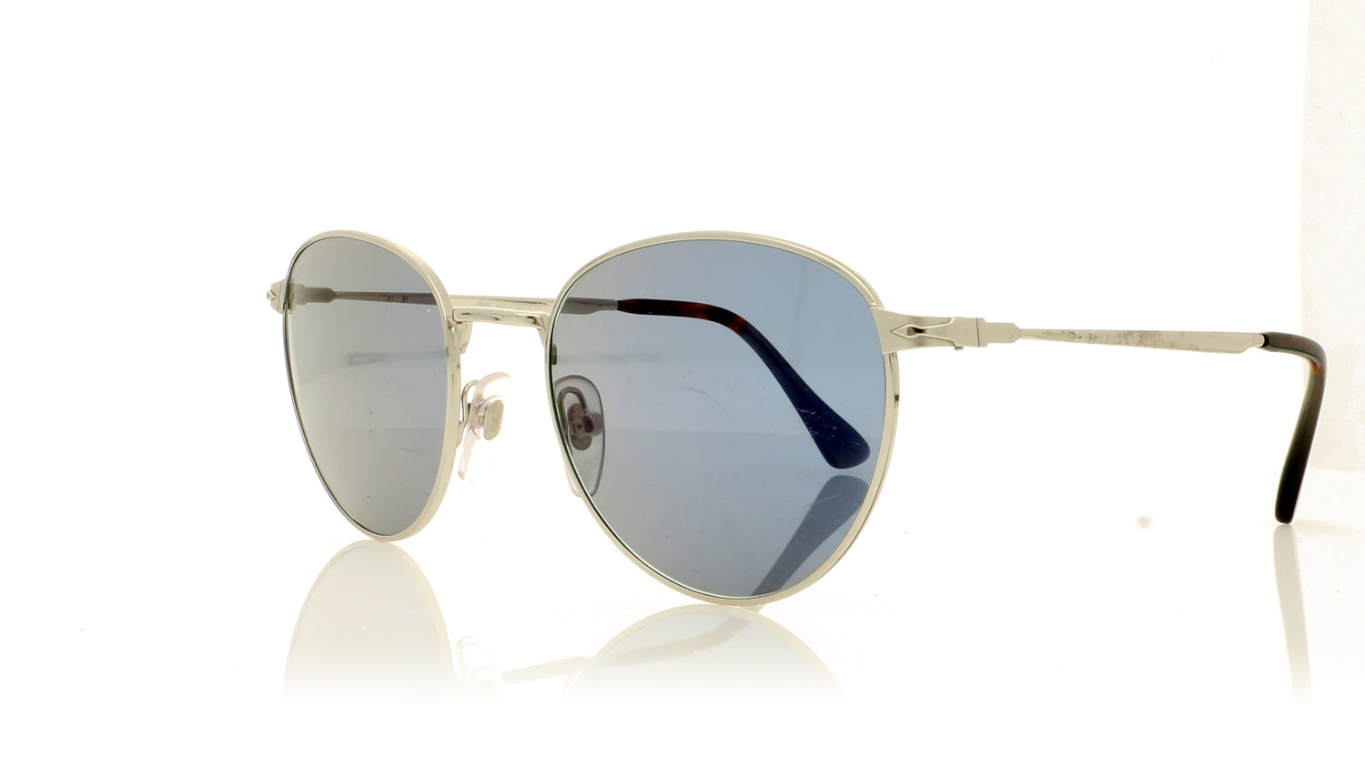 Persol 0PO2445S 518/56 Silver Sunglasses - Angle