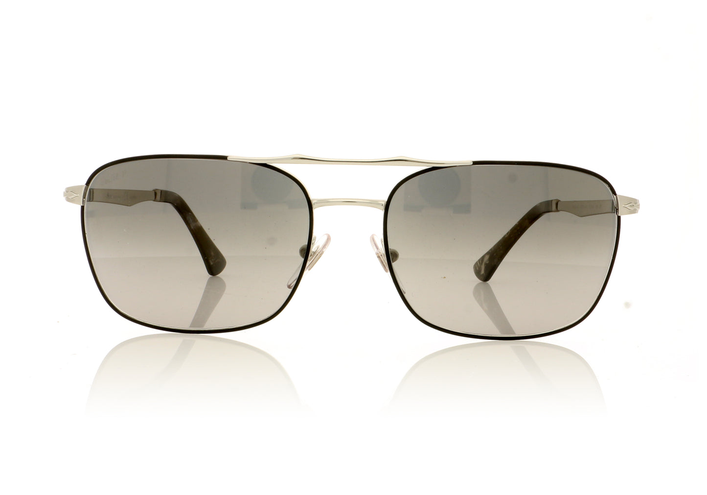 Persol 0PO2454S 1074M3 Silver Sunglasses - Front