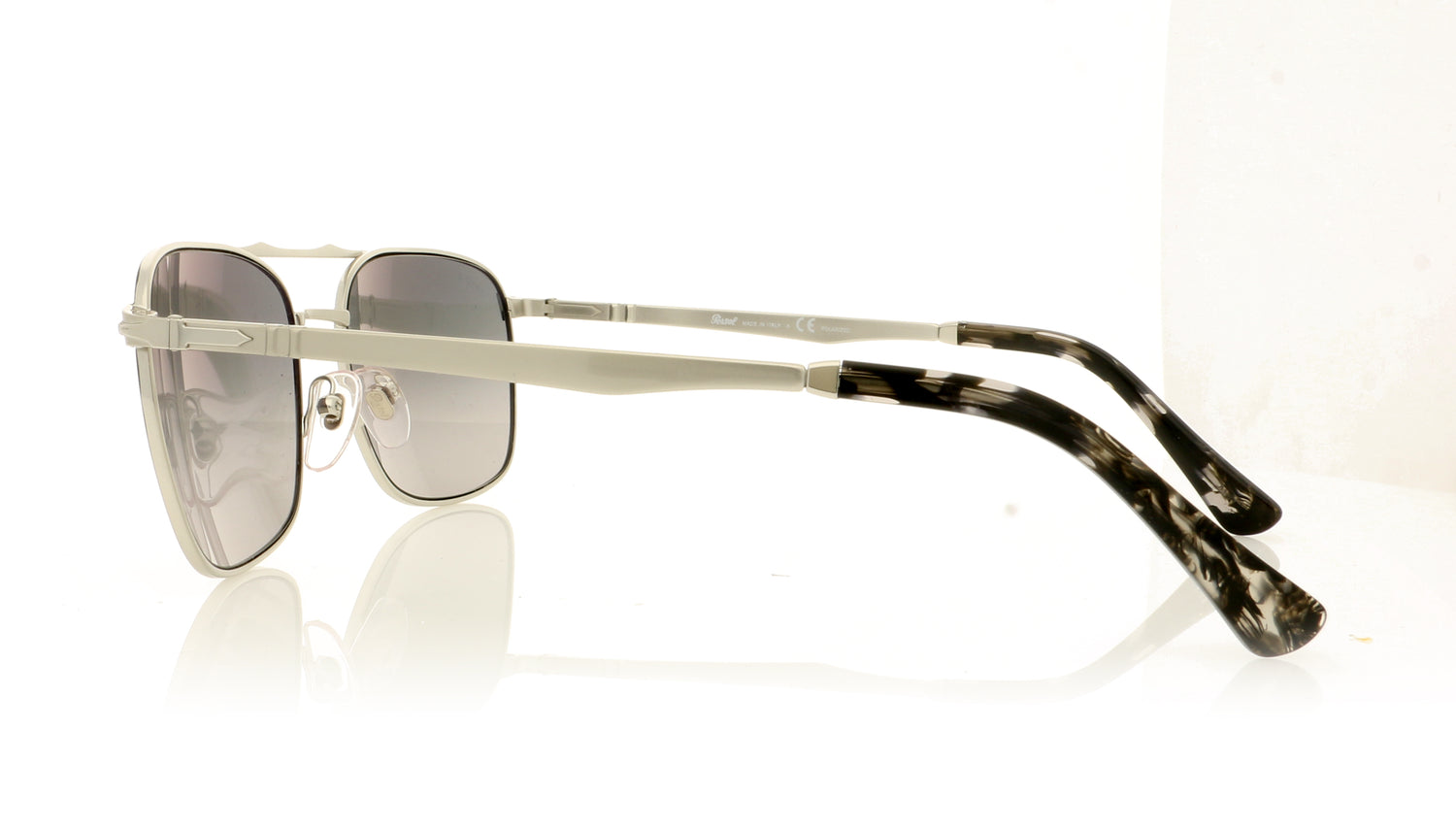 Persol 0PO2454S 1074M3 Silver Sunglasses - Side