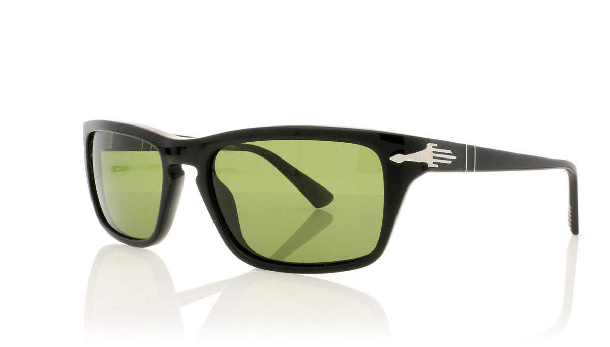 Persol 3074-S 95/P1 Black Polar Sunglasses - Angle