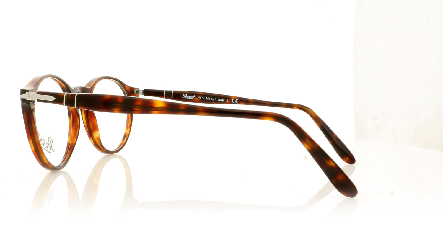 Persol 0PO3092V 9015 Havana Glasses - Side