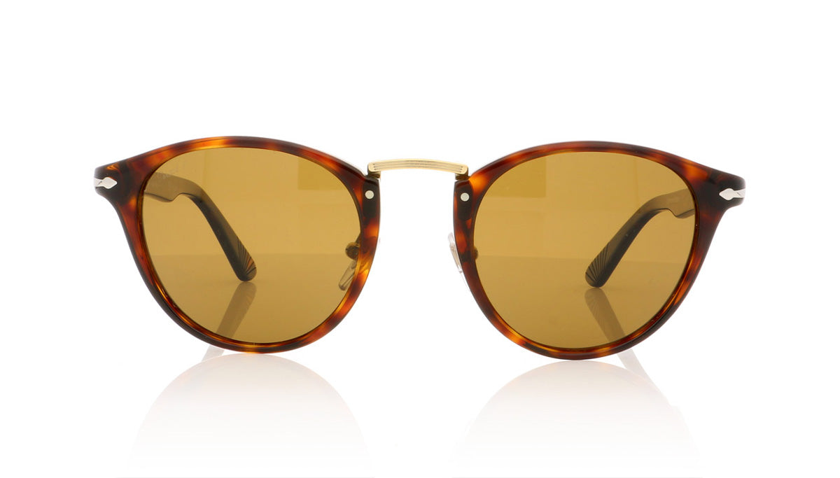 Persol Typewriter Edition 3108-S 24/57 Hav Sunglasses - Front