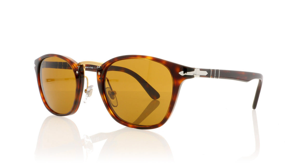Persol 3110-S 24/33 Havana Sunglasses - Angle