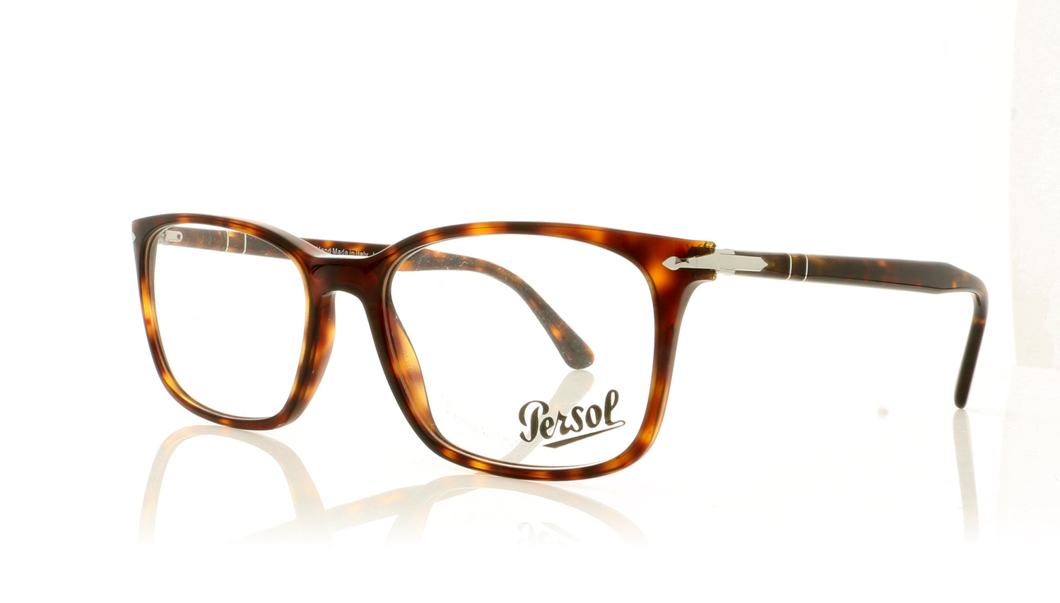 Persol 0PO3189V 24 Havana Glasses - Angle