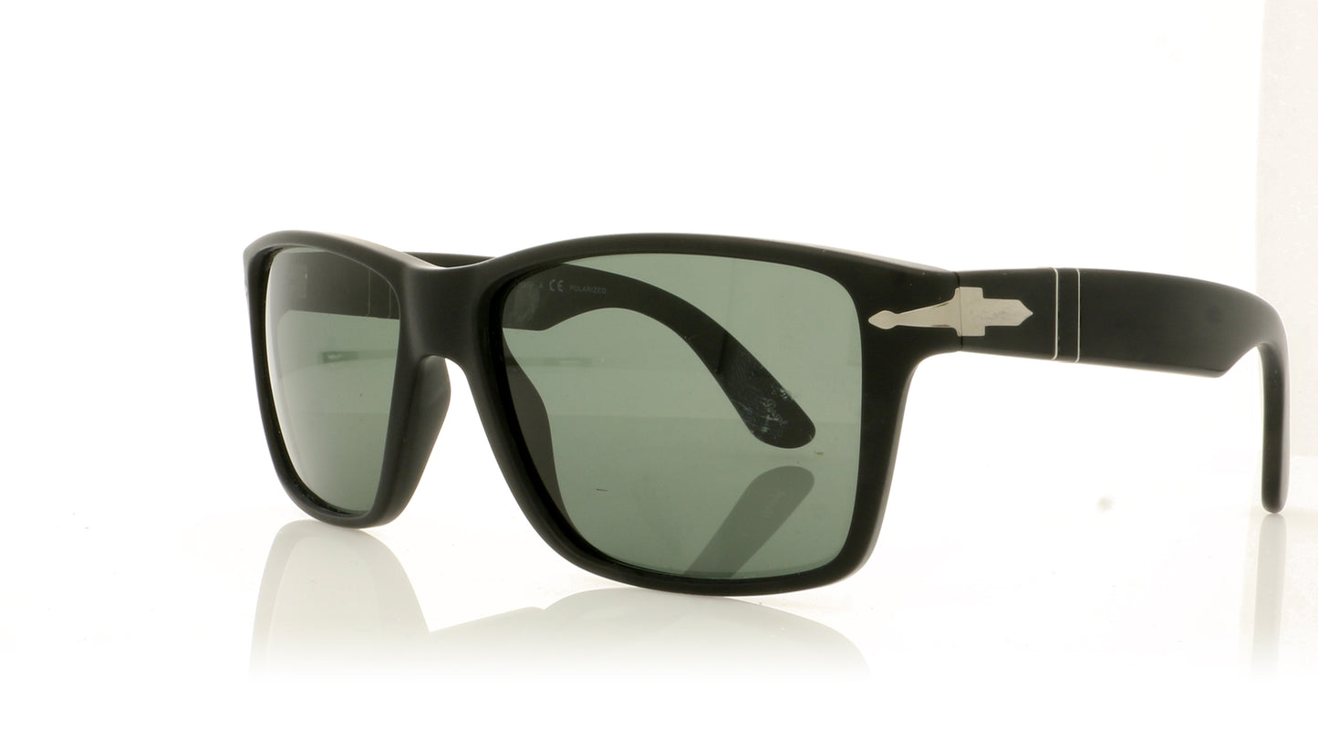 Persol 0PO3195S 104258 Matte Black Sunglasses - Angle