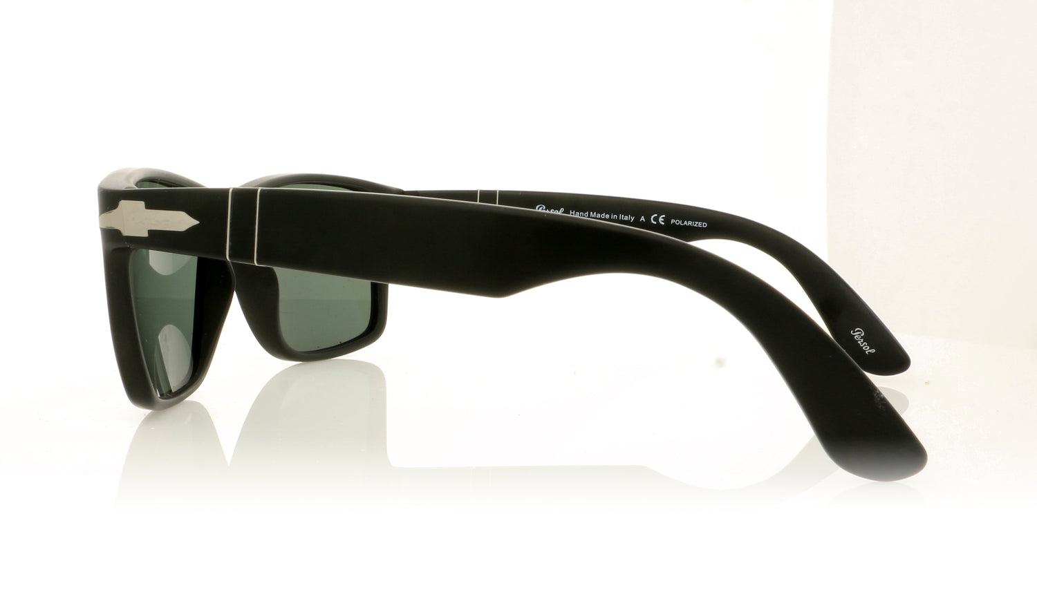 Persol 0PO3195S 104258 Matte Black Sunglasses - Side
