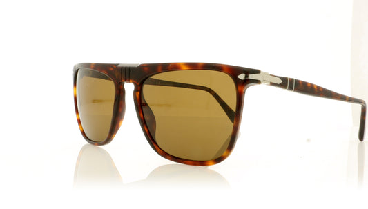 Persol 0PO3225S 24/57 Havana Sunglasses - Angle