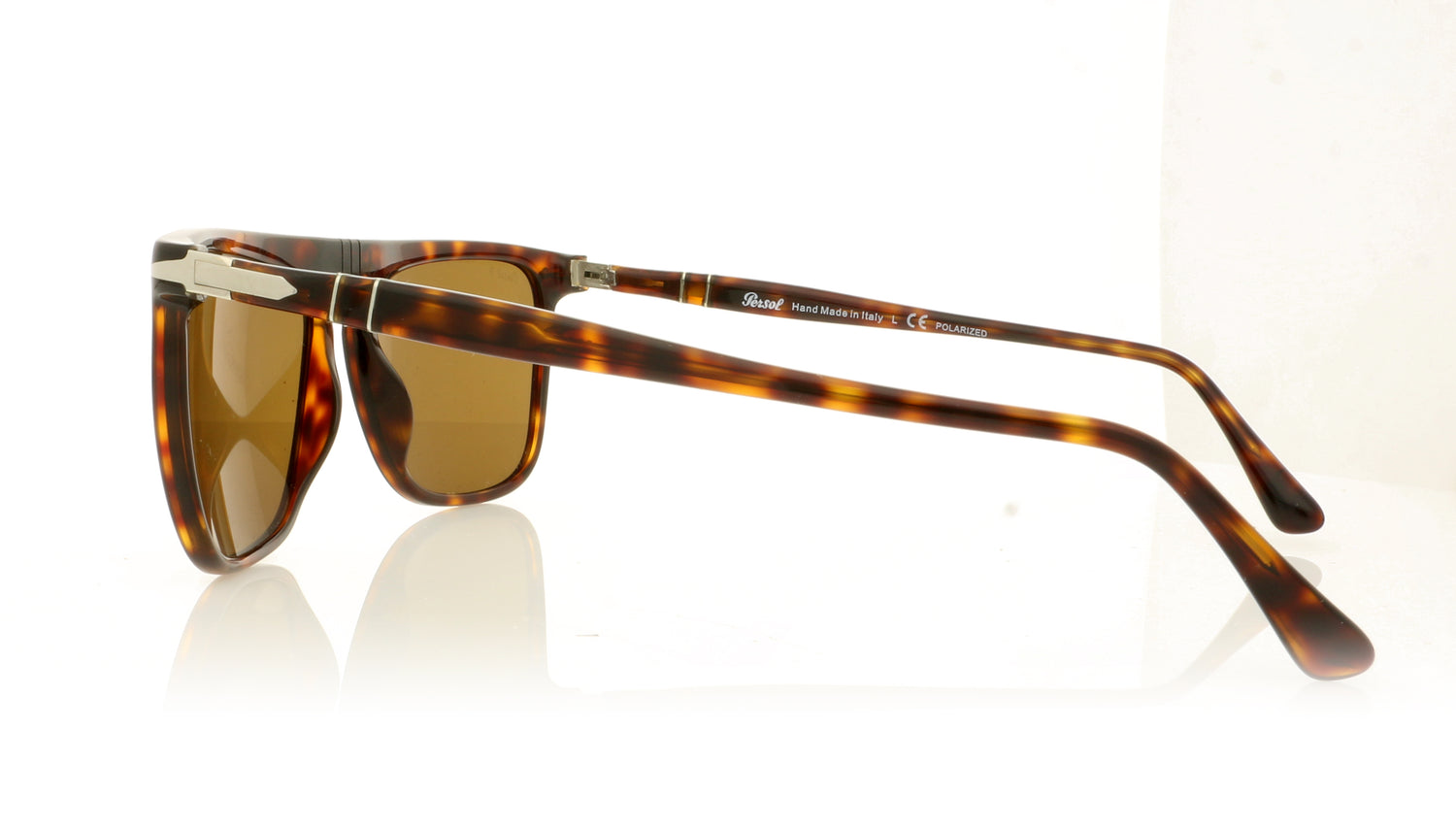 Persol 0PO3225S 24/57 Havana Sunglasses - Side