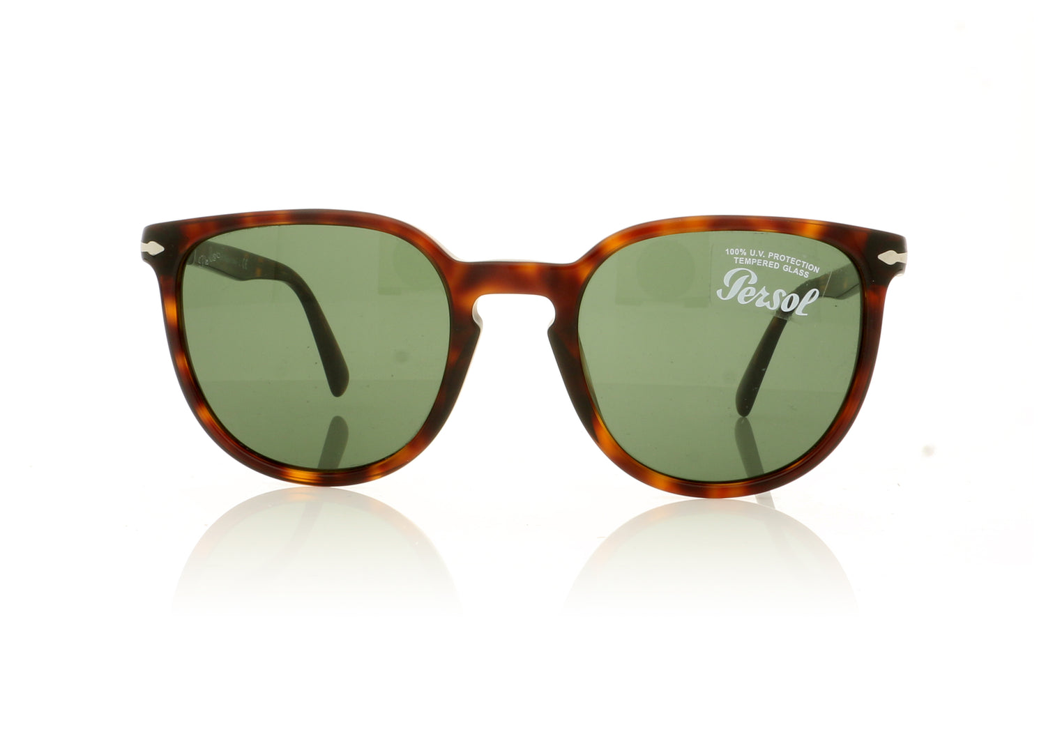 Persol 0PO3226S 24/31 Havana Sunglasses - Front