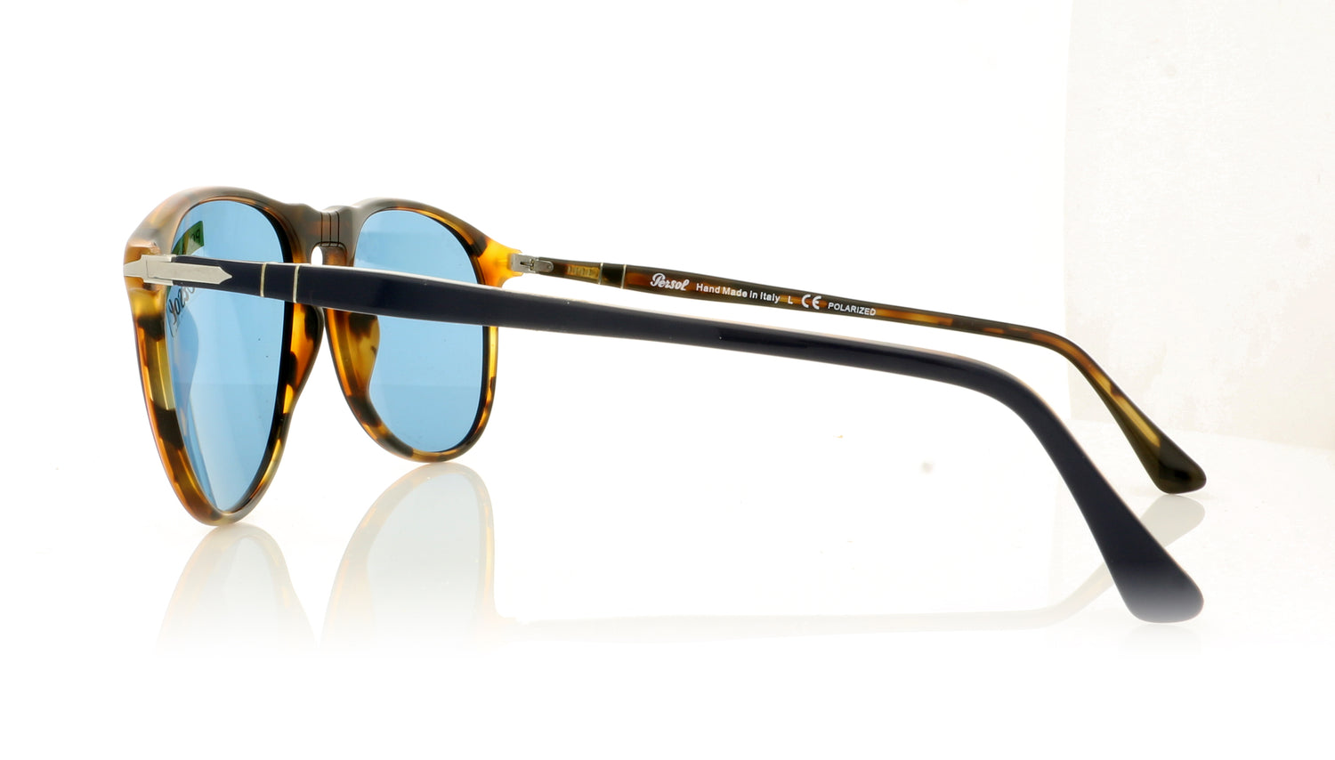 Persol 0PO6649SM 1095P1 Blue Sunglasses - Side
