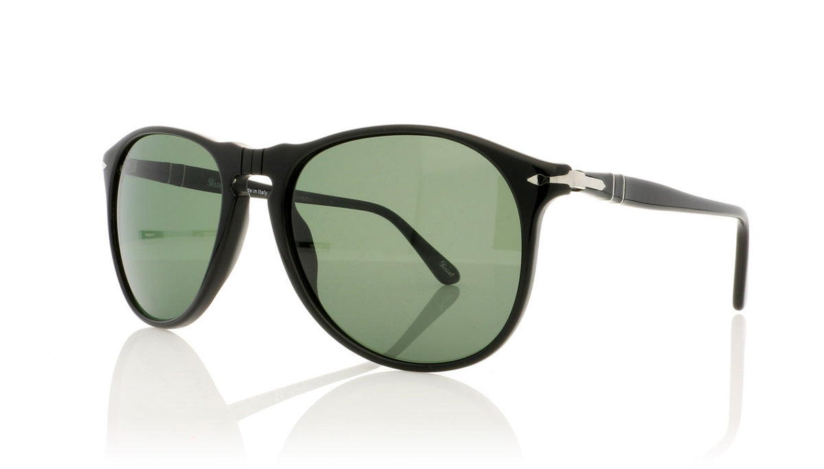 Persol 0PO9649S 95/58 Black Sunglasses - Angle