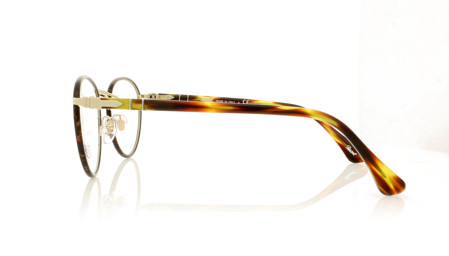 Persol PO2410-V-J 1098 Havana Glasses - Side