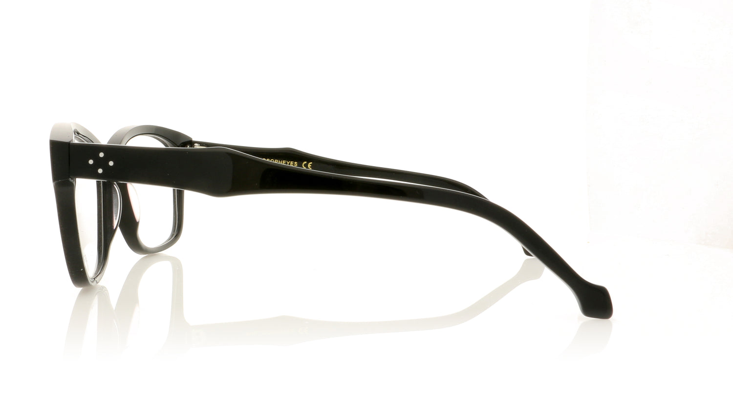 Philosopheyes PHP980 2 Black Glasses - Side