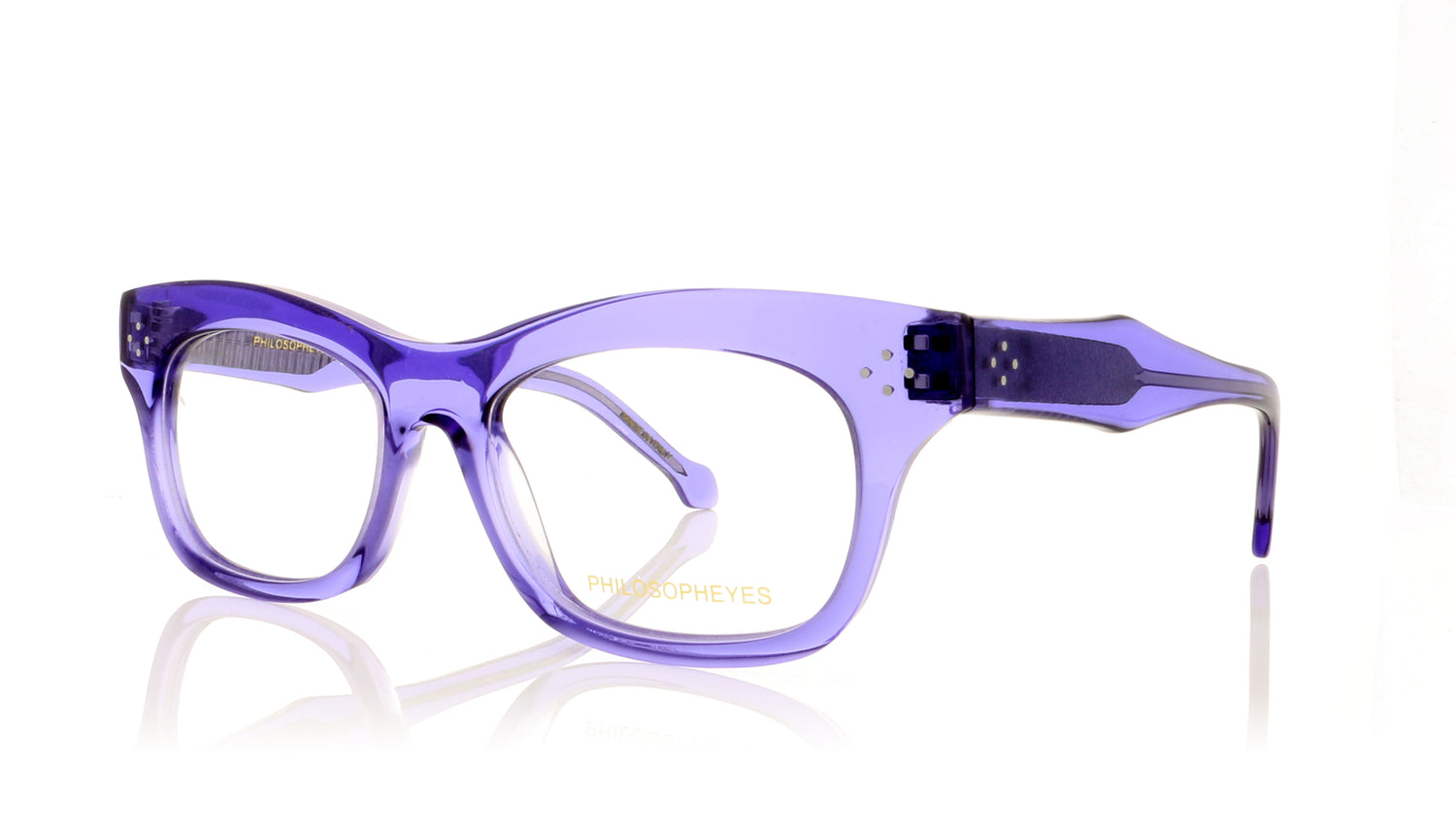 Philosopheyes PHP-992 221 Violet Glasses - Angle