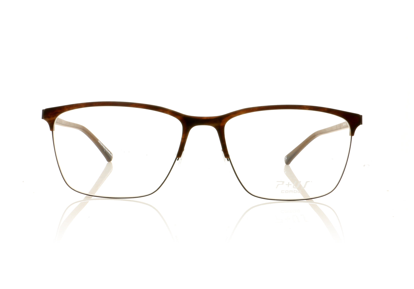 P+US C1804-B B Brown Glasses - Front