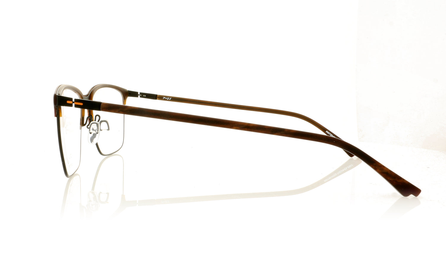 P+US C1804-B B Brown Glasses - Side