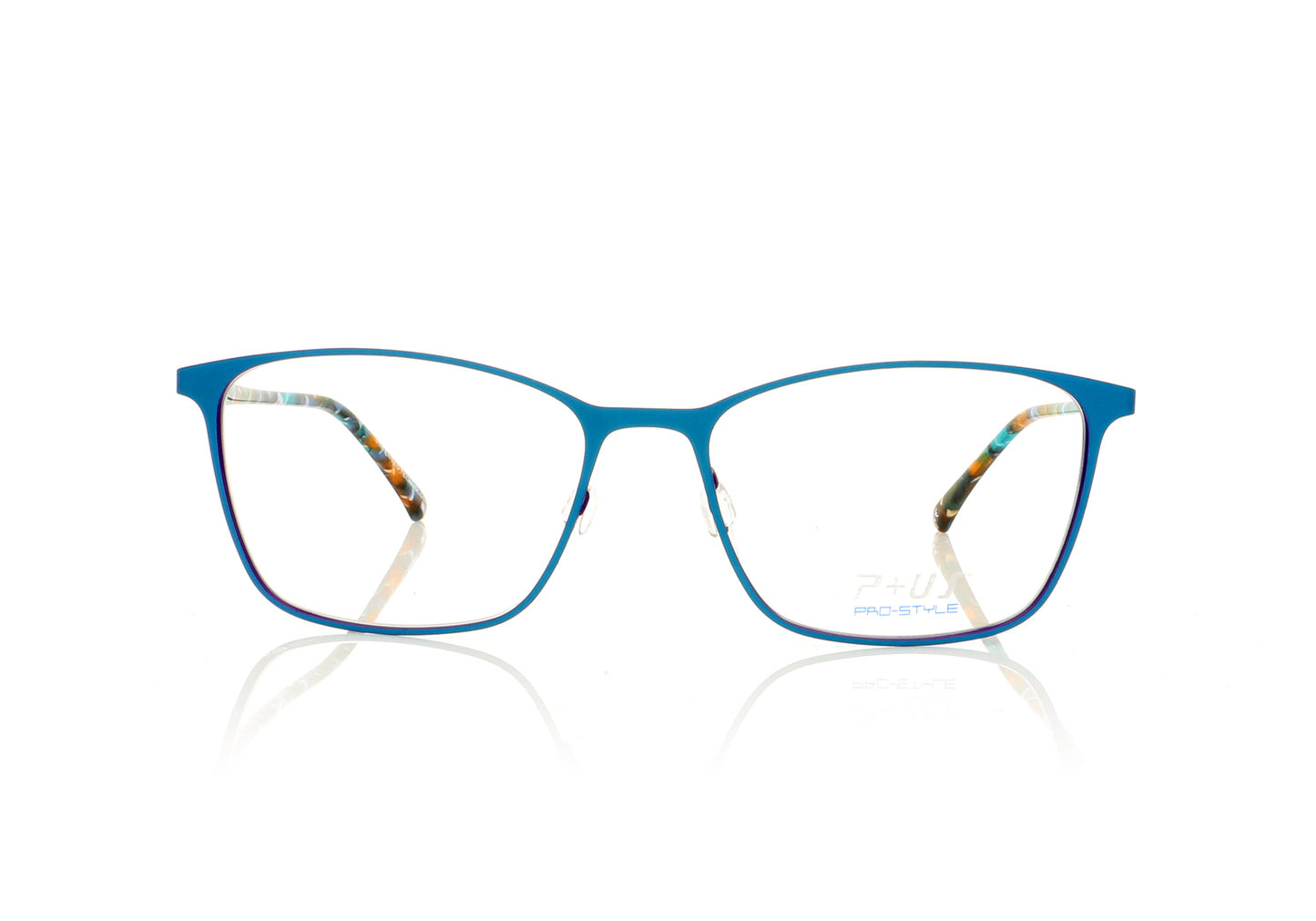 P+US PR1787A Purple Turquoise Glasses - Front