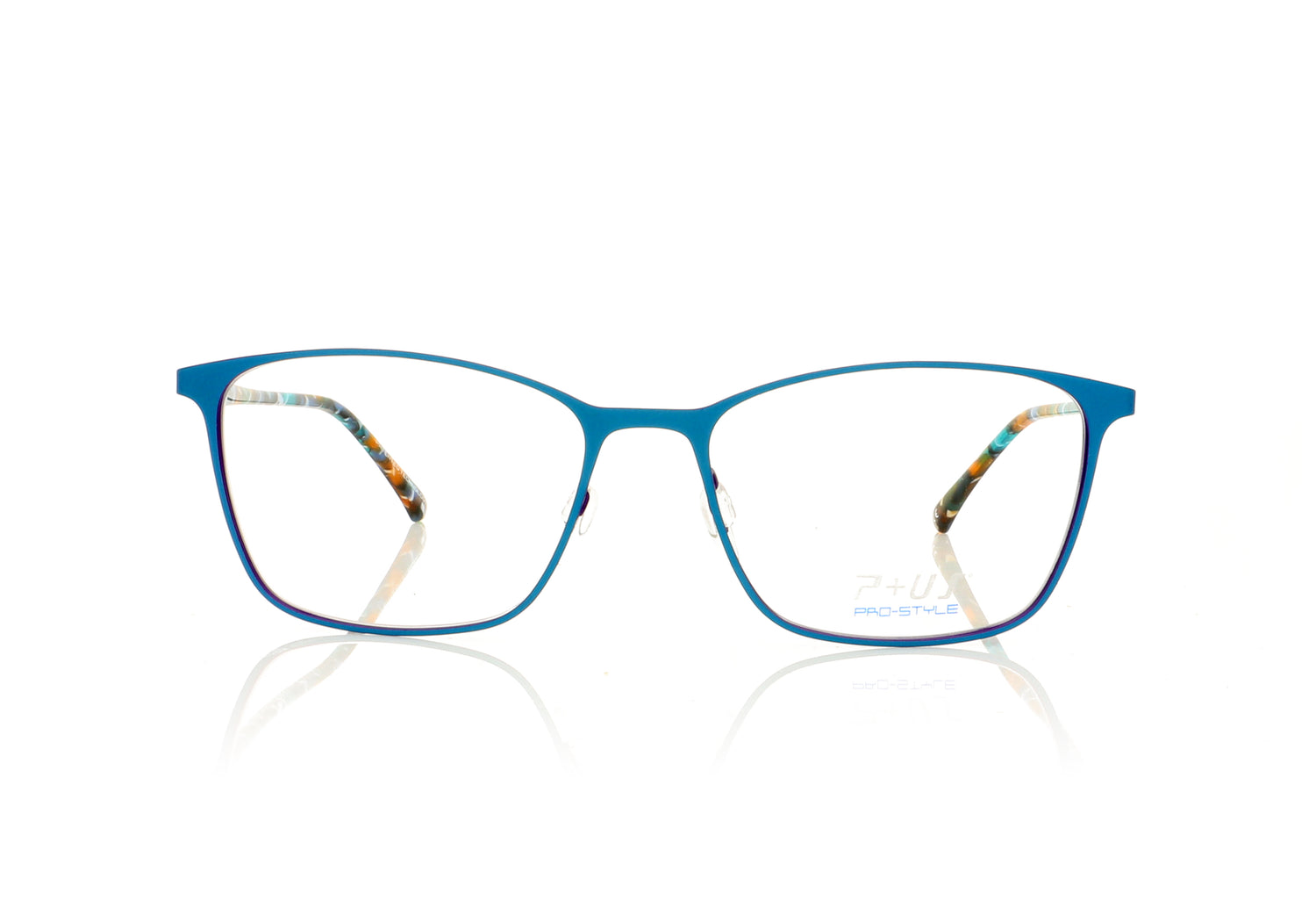P+US PR1787A Purple Turquoise Glasses - Front
