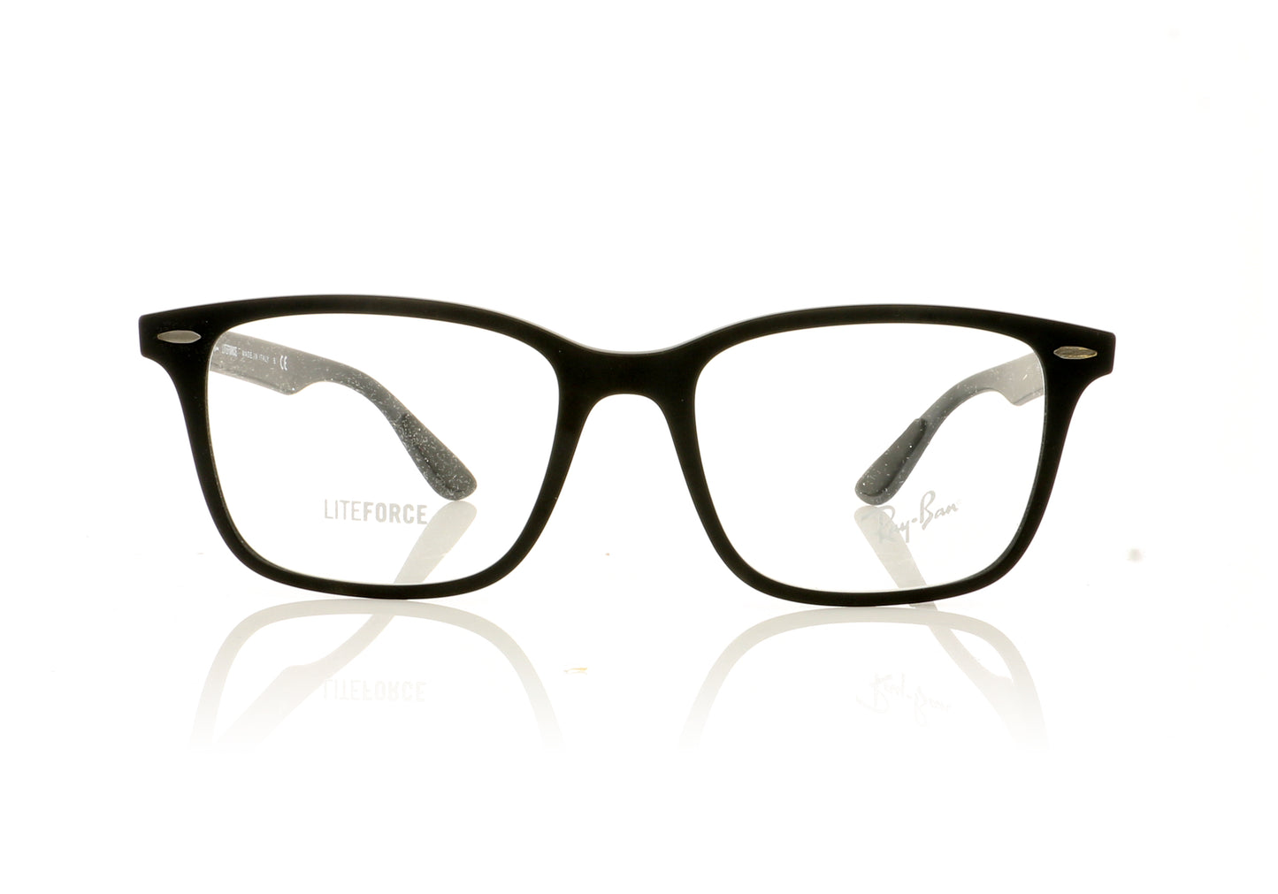 Ray-Ban 0RX7144 5204 Sand Black Glasses - Front