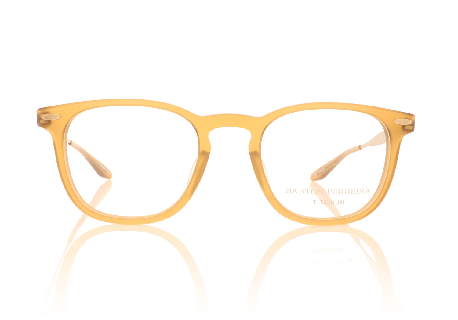 Barton Perreira Husney MCI/ANG Antique Gold Glasses - Front
