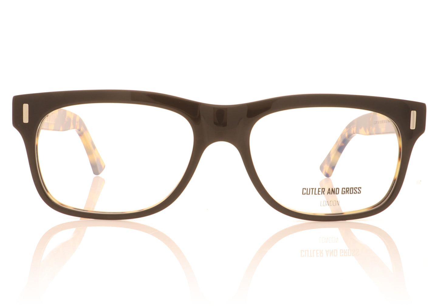 Cutler and Gross CGOP-1362 CG1362 3 Tortoise Glasses - Front