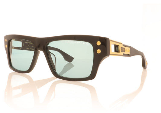 DITA Grandmaster-Seven 407 01 Black Sunglasses - Angle