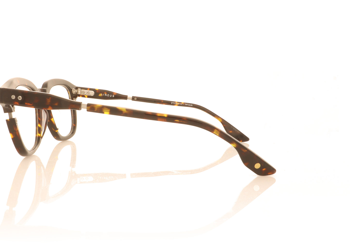 DITA Lineus DTX702 02 Tortoise Glasses - Side