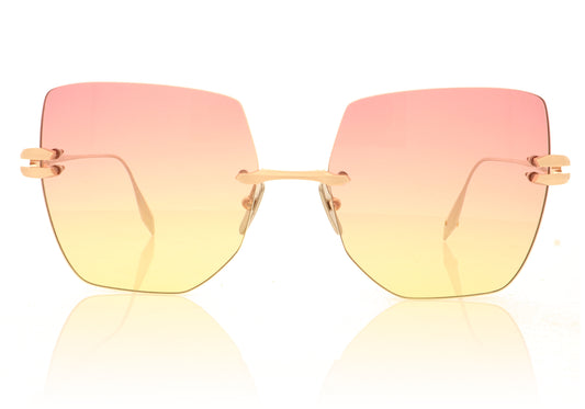 DITA DTS155 02 Rose Gold Sunglasses - Front
