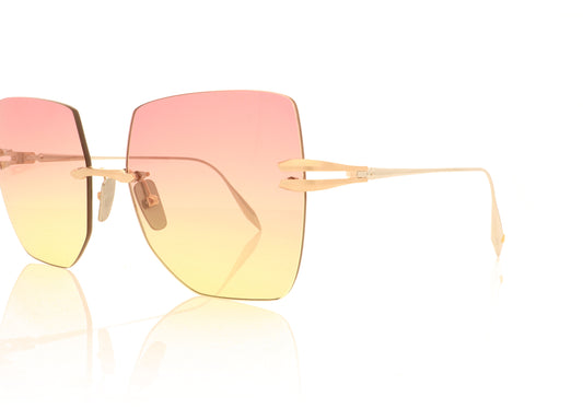 DITA DTS155 02 Rose Gold Sunglasses - Angle