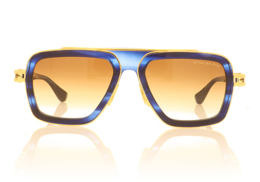 DITA DTS403 LXN-EVO BLU-GLD Blue Gold Sunglasses - Front
