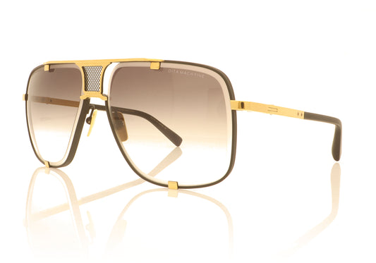 DITA DRX-2087 Mach-Five A-BLK-GLD Black Gold Sunglasses - Angle