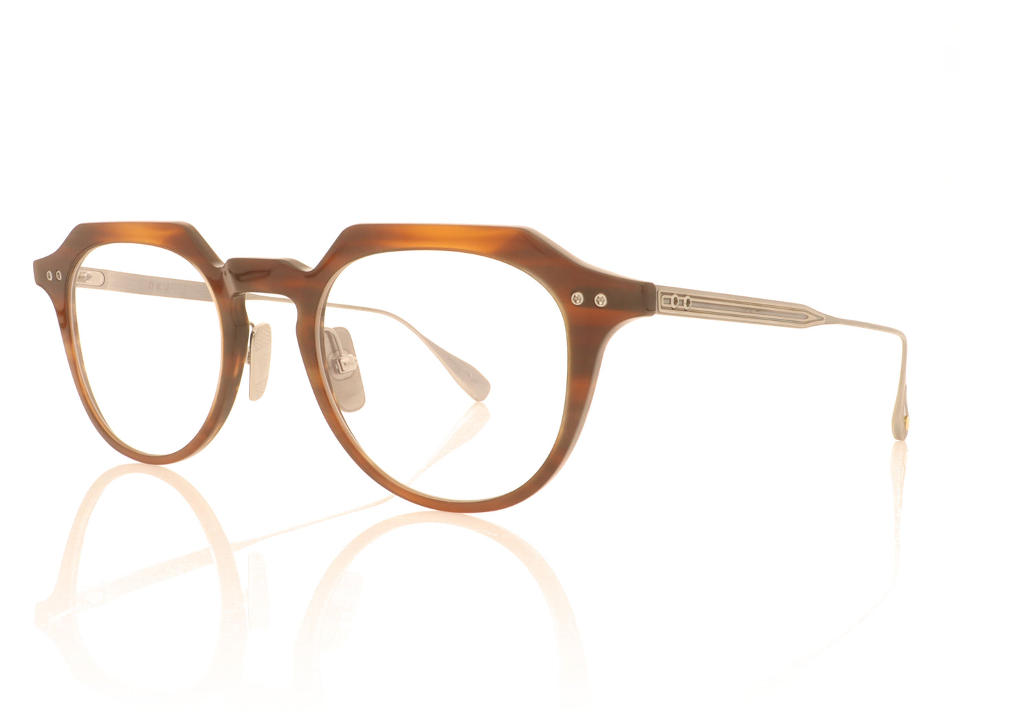 DITA DTX419 02 Tortoise Glasses - Angle