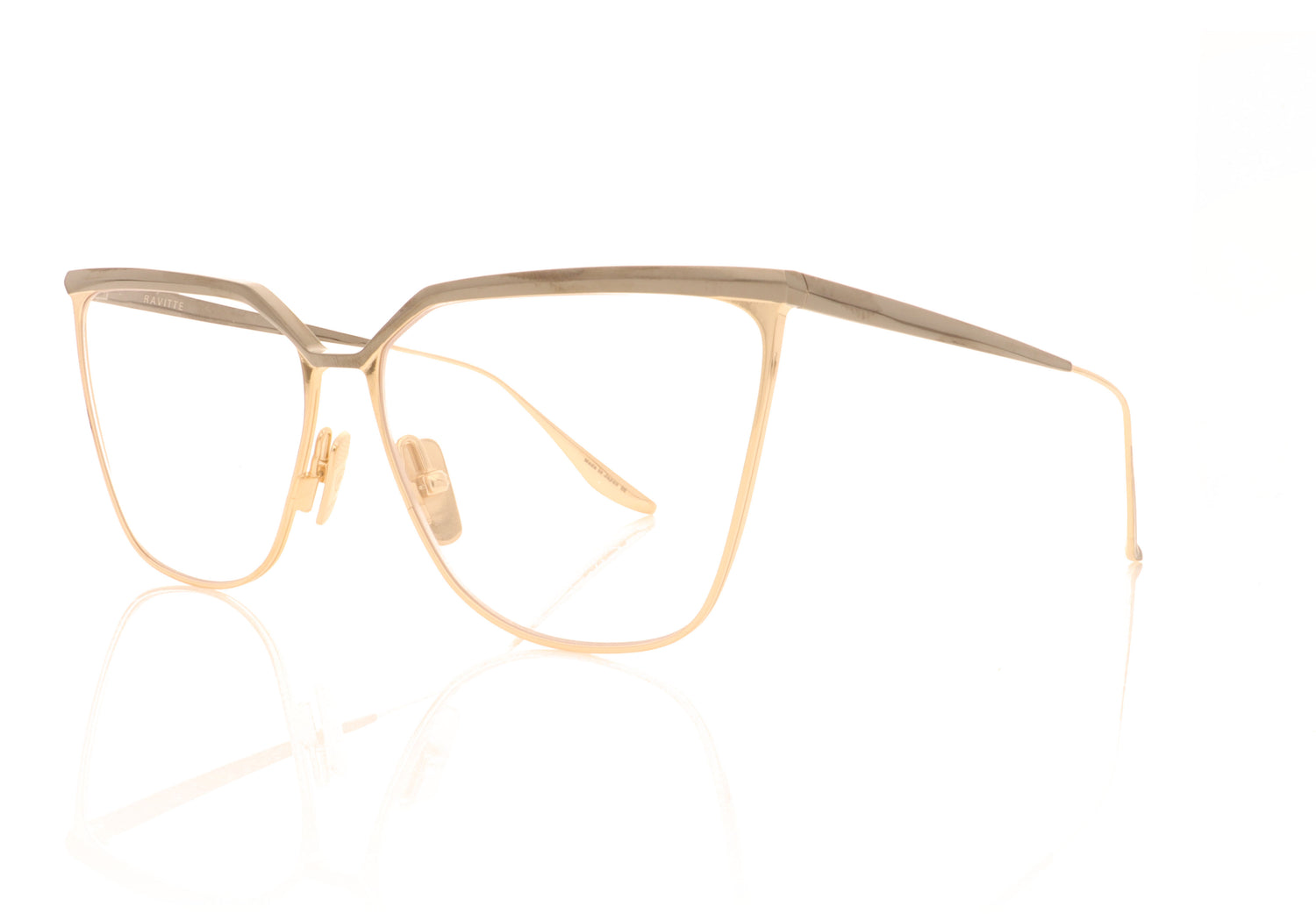 DITA DTX140 Ravitte A-03 Gold Glasses - Angle