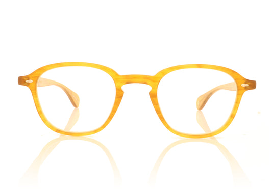 Garrett Leight Gilbert BT Butterscotch Glasses - Front