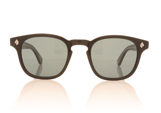 Garrett Leight Ace BK Black Sunglasses - Front