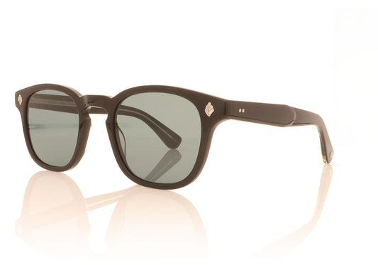 Garrett Leight Ace BK Black Sunglasses - Angle