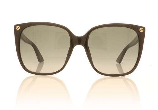 Gucci GG0022S 1 Black Sunglasses - Front