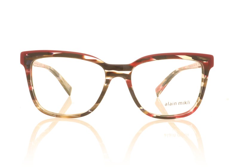 Alain Mikli AO3077 Red/Black 005 Glasses - 53mm | 53