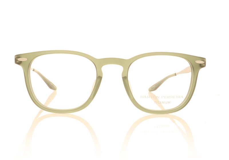 Barton Perreira Husney Matte Olive MOR/PEW Glasses - 49mm | 49