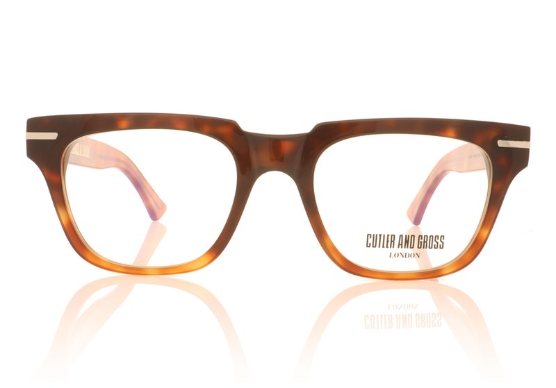 Cutler and Gross CG1355 Tortoise 02 Glasses - 53mm | 53