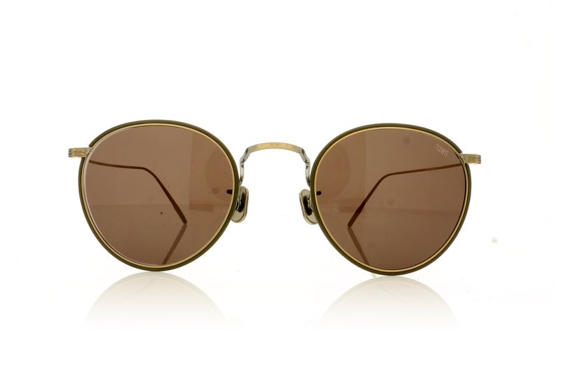 Eyevan 7285 717W Gunmetal 4120 Sunglasses - 48mm | 48