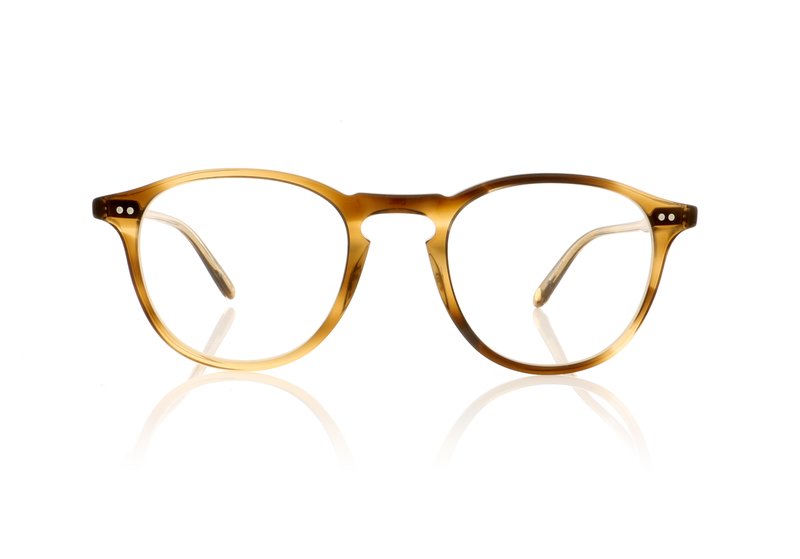 Garrett Leight Hampton 1001 Khaki Tortoise KHT Glasses - 44mm | 44