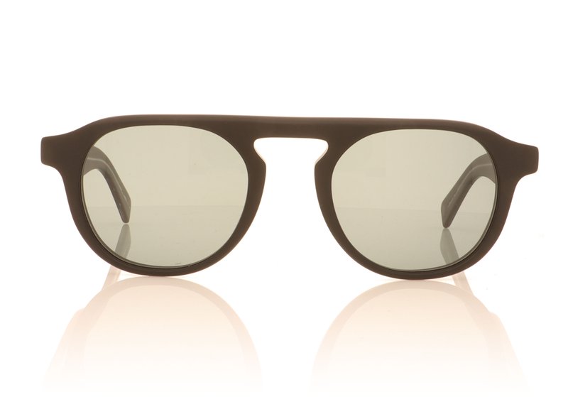 Garrett Leight Harding X 2092 Black MBK Sunglasses - 49mm | 49