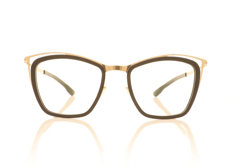 ic! berlin Louisa RGB Rose Gold/Black Glasses - 47mm | 47