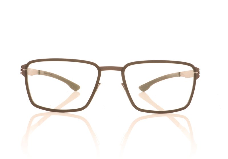 ic! berlin Silicon Teak Black TB Glasses - 54mm | 54