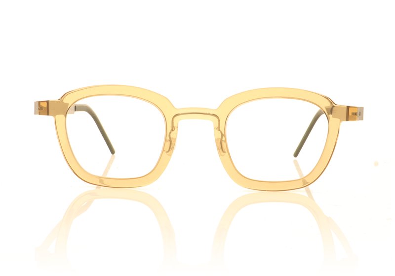 Lindberg acetanium 1050 Clear Brown AK26 Glasses - 45mm | 45