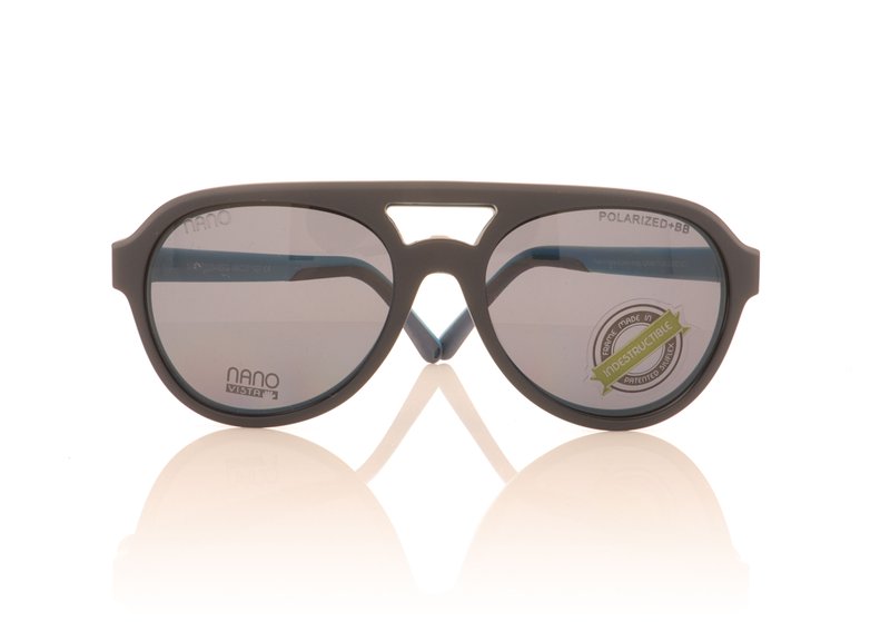 NanoVista Gran Turismo Blue with Clip BLU Glasses - 46mm | 46